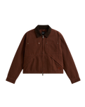 The Vans Womens Nicola Jacket in Brown Earth