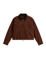 The Vans Womens Nicola Jacket in Brown Earth