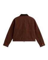 The Vans Womens Nicola Jacket in Brown Earth