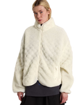 Queens High Pile Jacket in Marshmallow