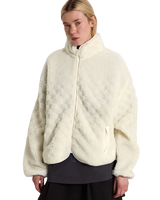 Queens High Pile Jacket in Marshmallow