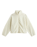 The Vans Womens Queens High Jacket in Marshmallow