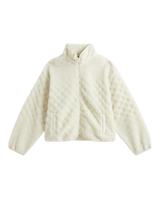 The Vans Womens Queens High Jacket in Marshmallow