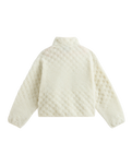 The Vans Womens Queens High Jacket in Marshmallow