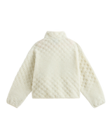 The Vans Womens Queens High Jacket in Marshmallow