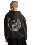 Yin & Yang Hoodie in Faded Black