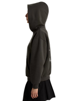 Yin & Yang Hoodie in Faded Black