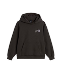 The Vans Womens Yin & Yang Hoodie in Faded Black