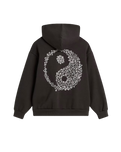 The Vans Womens Yin & Yang Hoodie in Faded Black