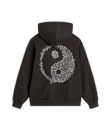 The Vans Womens Yin & Yang Hoodie in Faded Black