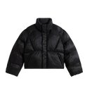 The Vans Womens Puffer Jacket in Black