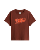 The Vans Womens Stella Nova T-Shirt in Brown Earth
