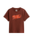 The Vans Womens Stella Nova T-Shirt in Brown Earth