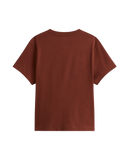 The Vans Womens Stella Nova T-Shirt in Brown Earth