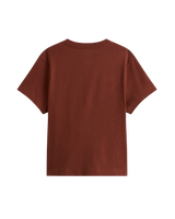 The Vans Womens Stella Nova T-Shirt in Brown Earth