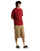 The Vans Mens Left Chest II T-Shirt in Poppy Ember