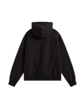 The Vans Mens Left Chest Zip Hoodie in Black