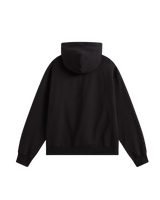 The Vans Mens Left Chest Zip Hoodie in Black