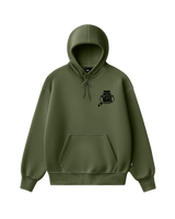 The Vans Mens Trashy Hoodie in Green Balsam