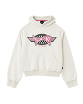 The Vans Womens Retro Sport Hoodie in Marshmallow