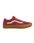 Old Skool Shoes in Red & Gum