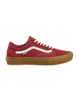 Old Skool Shoes in Red & Gum
