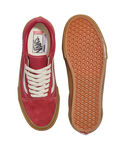 Old Skool Shoes in Red & Gum