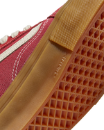 Old Skool Shoes in Red & Gum