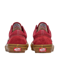 Old Skool Shoes in Red & Gum