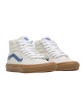 Skate Sk8-Hi Shoes in Marshmallow, Blue & Gum