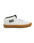 Skate Half Cab Shoes in Antique White & Gum