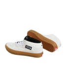 Skate Half Cab Shoes in Antique White & Gum