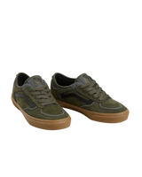 Skate Rowley Shoes in Green & Gum