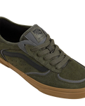 Skate Rowley Shoes in Green & Gum
