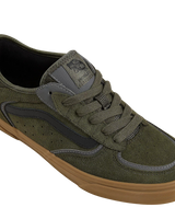 Skate Rowley Shoes in Green & Gum