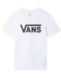 The Vans Womens Flying V T-Shirt in White & Black