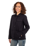 The Vans Womens Drill Chore Jacket in Black