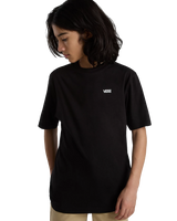 Left Chest Boys T-Shirt in Black