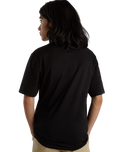 Left Chest Boys T-Shirt in Black