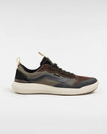 The Vans Mens Ultrarange Exo SE Shoes in Black & Olive