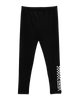 The Vans Girls Girls Chalkboard II Leggings in Black & White