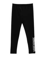 The Vans Girls Girls Chalkboard II Leggings in Black & White