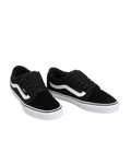 Chukka Low Sidestripe Shoes in Black & White