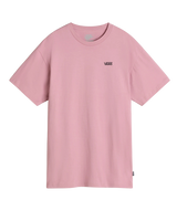 Left Chest Logo T-Shirt in Pink Dawn