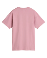 Left Chest Logo T-Shirt in Pink Dawn