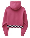 The Vans Womens Boom Boom 66 Hoodie in Rose Wine