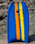 Slab Pro Slick 34" Bodyboard in Blue & Orange Stripe