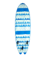 Ignite Fish 6'2" Soft Board in Blue & Navy