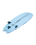 Spark Fish 6'2" Softboard in Blue Resin Tint