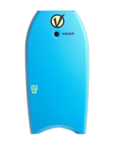 V-Matrix SR 45" Bodyboard in Cyan & Flash Green